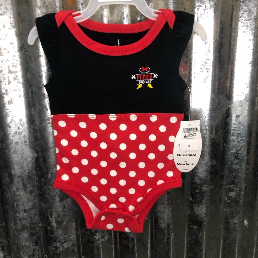 Disney Minnie Mouse 0-3 Months New with tags